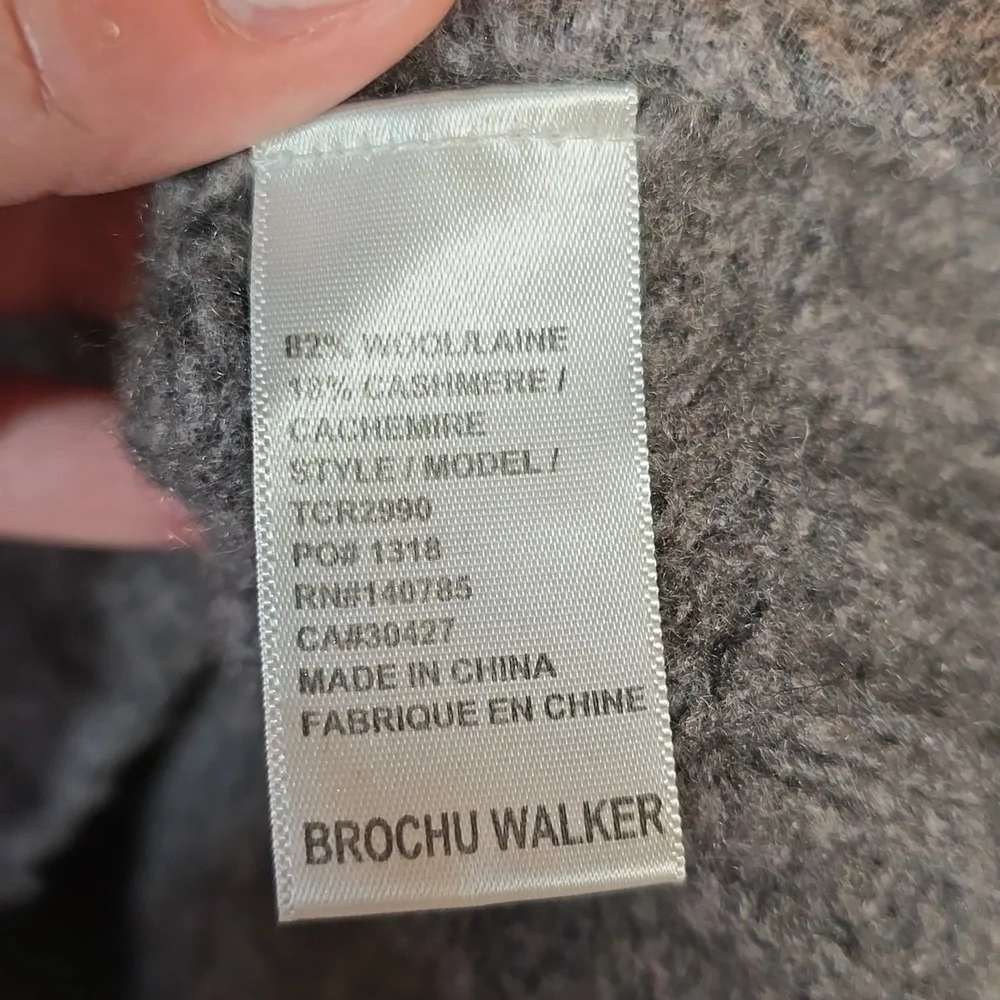 Brochu Walker Odene Fringe Turtleneck Sweater Size Medium